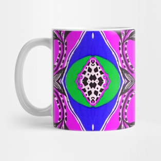 Retro Iznik Pattern Mug